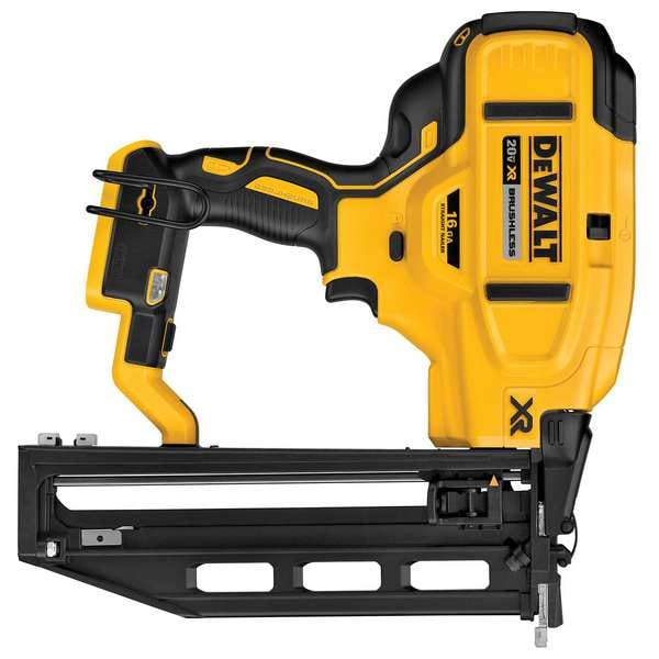 Dewalt 20V MAX* XR 16 GA Cordless Straight Finish Nailer (Tool Only) - DCN662B