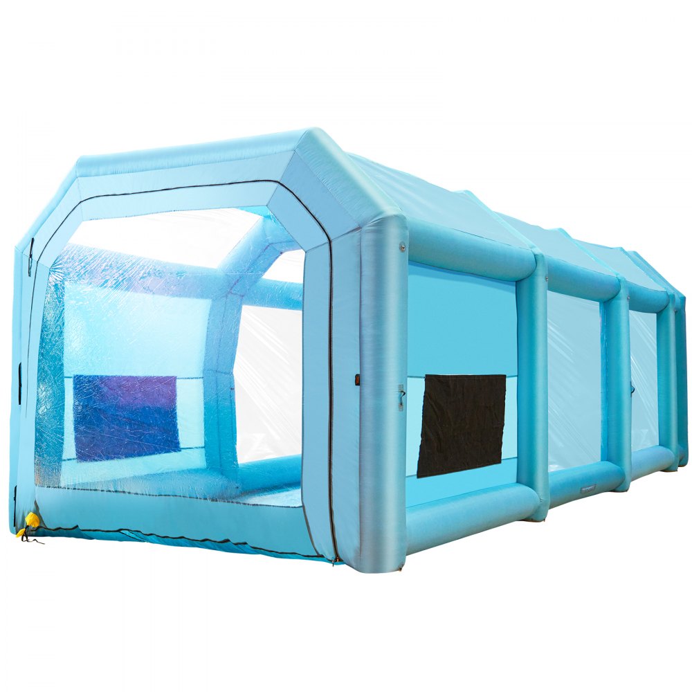 VEVOR 39.4x16.4x13.1ft Inflatable Spray Booth Custom Tent Paint Booth Inflatable - CQSPQFHSKC1253K6LV1