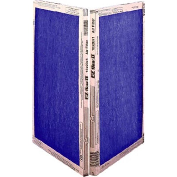 Aaf Flanders Flanders 10055.012020 20 x 20 in. EZ Flow II Spun Fiberglass Disposable Furnace Filter - Pack Of 12 - 266429