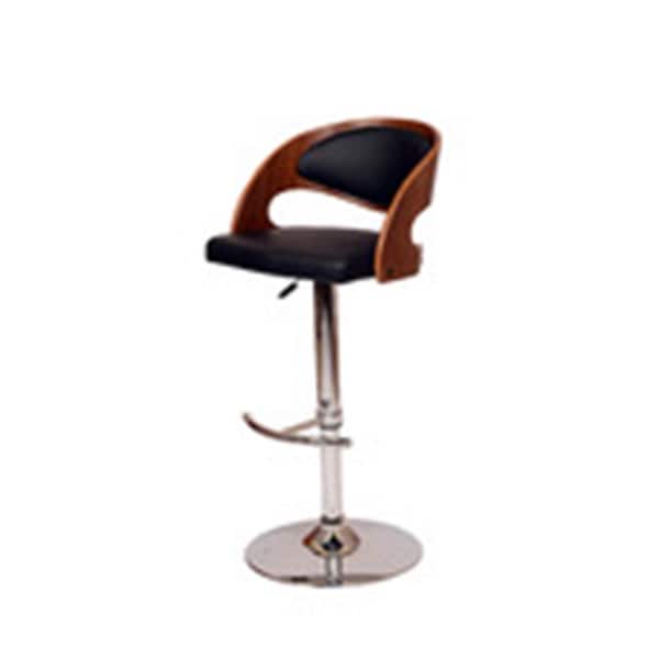 Armenartfurniture Armen Art Furniture Malibu Swivel Barstool In Black Pu - LCMASWBABLWA