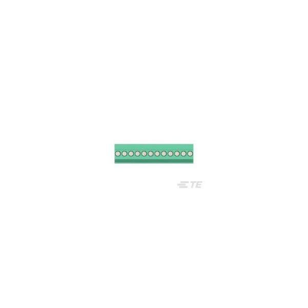 Te Connectivity Str Plug  3.5mm  Green  RH  12 - 1-1986370-2