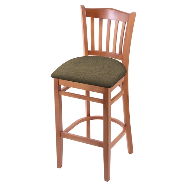 Holland Bar Stool Co 30" Bar Stool, Medium Finish, Graph Cork Seat - 312030MED017