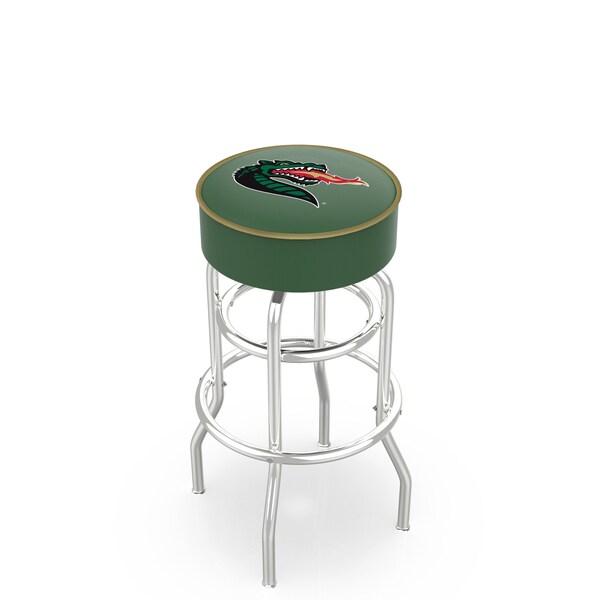 Holland Bar Stool Co 30" 4" UAB Cushion Seat, Double-Ring Chrome Swivel Bar Stool - L7C130ALABIR