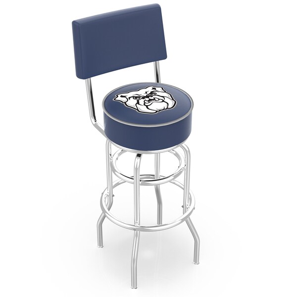 Holland Bar Stool Co 30" Chrome 2-Ring Butler Swivel Bar Stool, Back - L7C430BUTLER