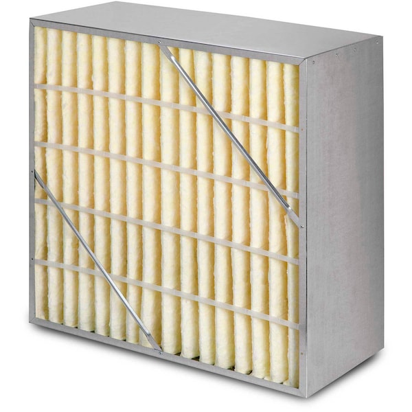 Global Industrial Rigid Cell Air Filter Box W/ Synthetic Media, MERV 15, 20W x 24H x 12D - B2319339