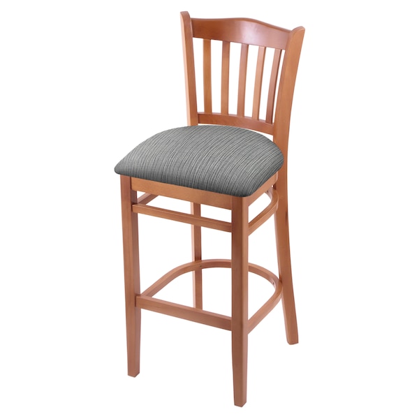 Holland Bar Stool Co 30" Bar Stool, Medium Finish, Graph Seat - 312030MED020
