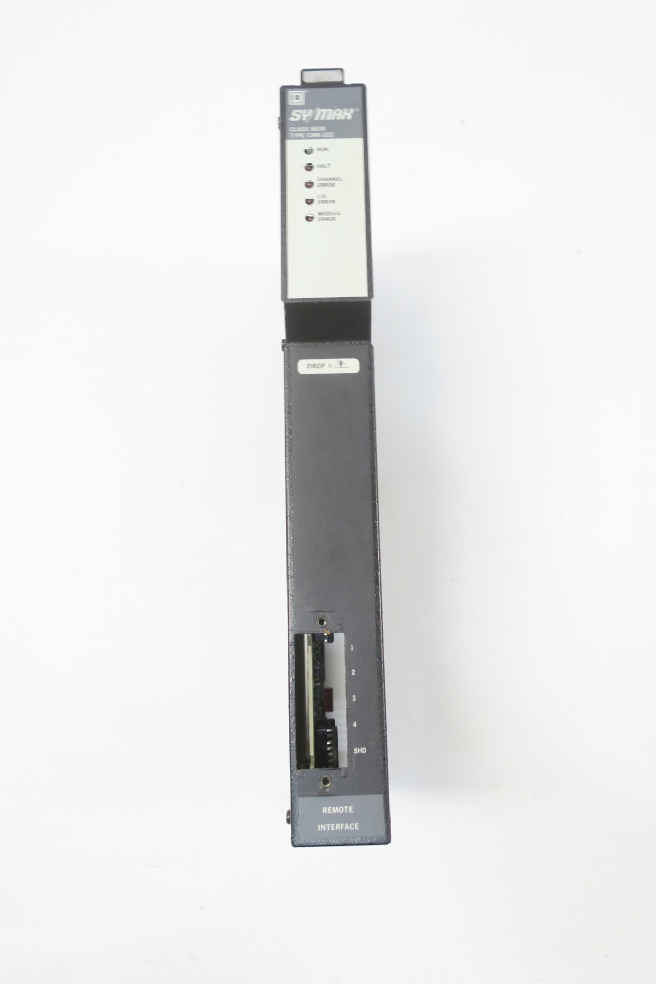 SQUARE D 8030 CRM-222 SY/MAX SER F OTHER PLC AND DCS MODULE