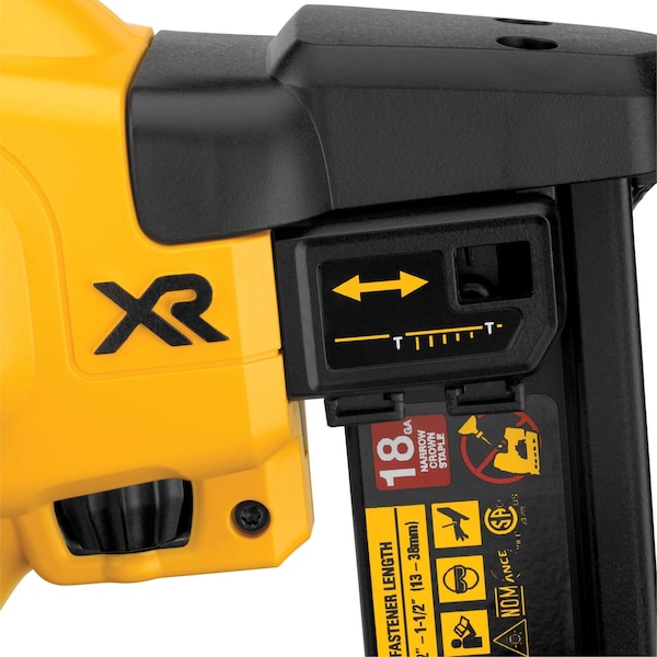 Dewalt 20V MAX* XR(R) 18 GA Cordless Narrow Crown Stapler (Tool Only) - DCN681B
