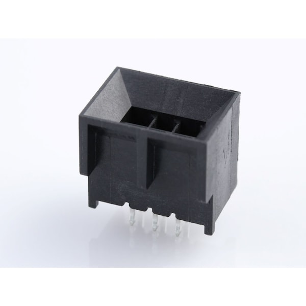 Molex Rectangular Power Connector, 6 Contact(S), Male, Solder Terminal, Receptacle - 444320601