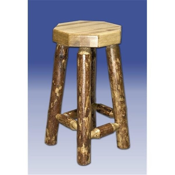 Montana Woodworks Montana Woodworks MWGCBN Glacier Country Backless Barstool - MWGCBN