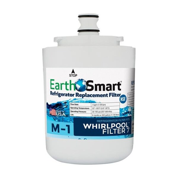 Earthsmart Earthsmart 4912465 M-1 Replacement Filter for Refrigerators; 300 gal - 4912465