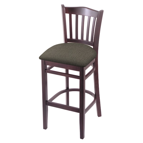Holland Bar Stool Co 30" Bar Stool, Dark Cherry Finish, Graph Chalice Seat - 312030DC019