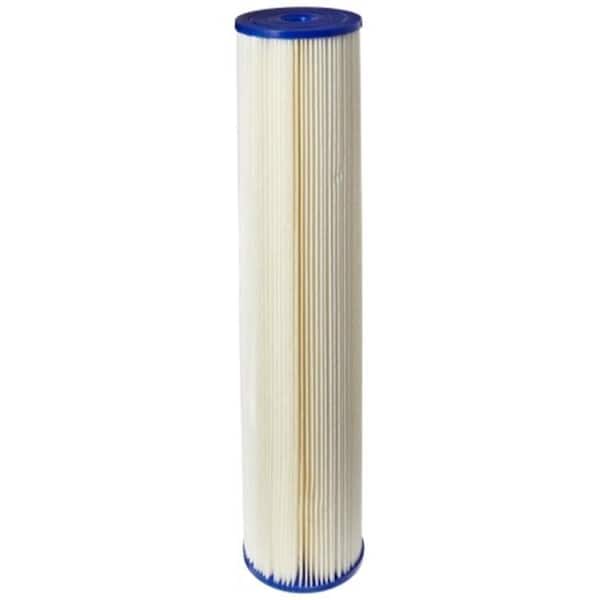 Commercial Water Distributing Commercial Water Distributing PENTEK-ECP20-20BB Pleated Sediment Water Filter; 20 Micron - PENTEK-ECP20-20BB