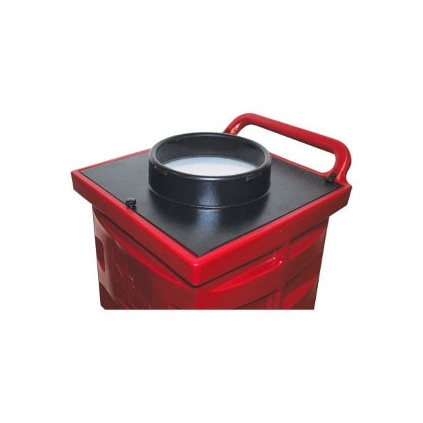 Novatek Novatek 12in Dia. Flanged Intake Door For Novair 1000, 3inL x 18inW x 18inH - F1028