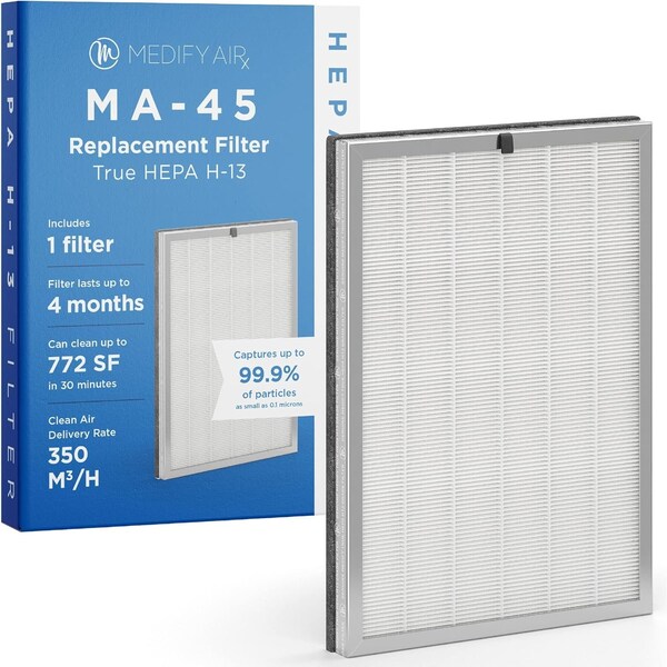 Medify Air MA45R1 H13 True HEPA 999 Particle Removal - MA-45R-1