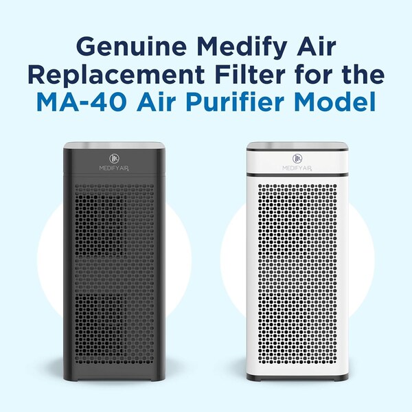Medify Air MA40R1 H14 True HEPA 999 Particle Removal - MA-40UR-1