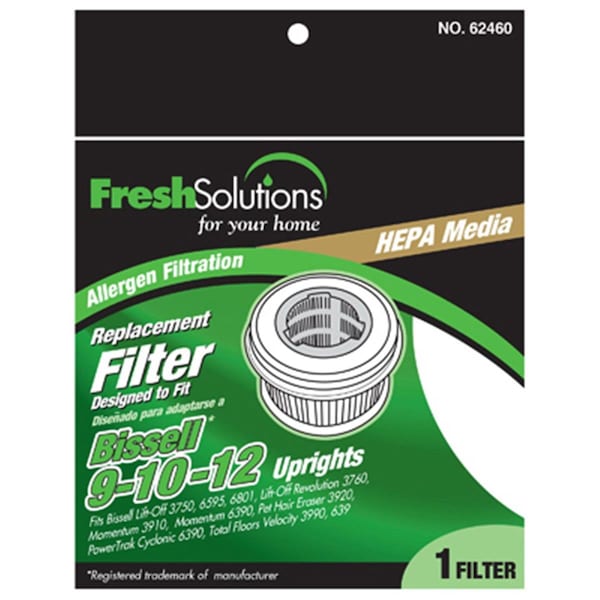 Elco Laboratories 70438 Bissell 9-10-12 Hepa Filter - 167322