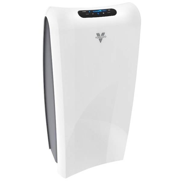 Vornado Air Purifier, 120 V, HEPA Filter, 335 sqft Coverage Area, White - AC1-0039-43