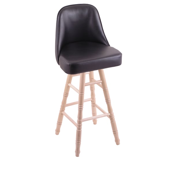 Holland Bar Stool Co Oak Vanity Stool, Natural Finish - GRIZ30MTNAT