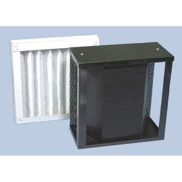 Extract-All 12x12x8 Pleated Air Filter, Carbon, MERV 7 - F-987-5A