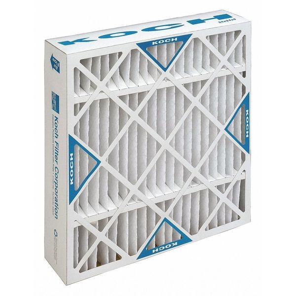 Koch Filter 12x24x6 Pleated Air Filter, High Capacity, MERV 13 - 102-714-036