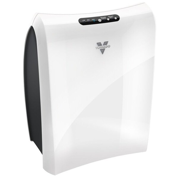 Vornado Air Purifier, HEPA Filter, 03 um, 220 sqft Coverage Area, White - AC1-0038-43
