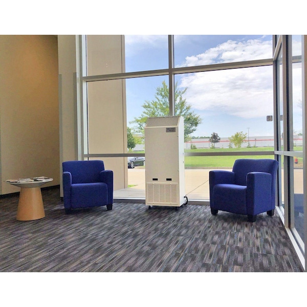Envirco Hospi-Gard Isoclean HEPA Filtration System, 220V, 60Hz, White - T10921-001