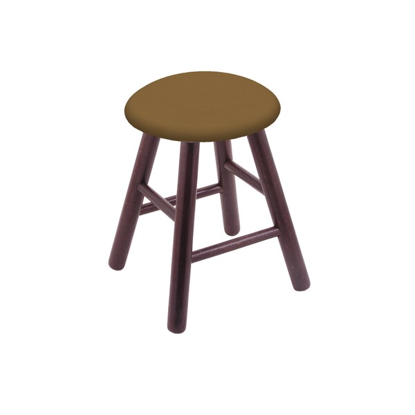 Holland Bar Stool Co Oak Vanity Stool, Dark Cherry Finish, Graph Seat - RC18OSDC012