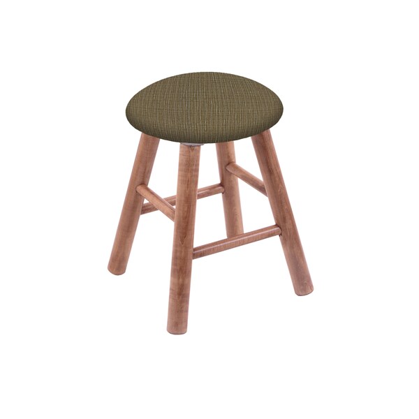 Holland Bar Stool Co Maple Vanity Stool, Medium Finish, Rein Coffee Seat - RC18MSMED017