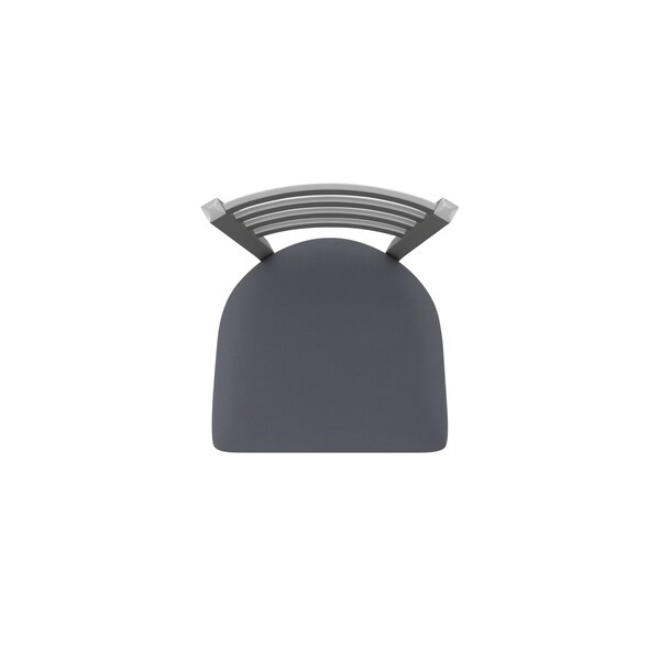 Holland Bar Stool Co 410 Jackie Stainless Steel 36in Swivel Bar Stool with Canter Storm Seat - 41036SS004