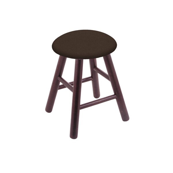Holland Bar Stool Co Oak Vanity Stool, Medium Finish, Canter Earth Seat - RC18OSDC025