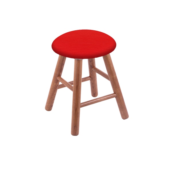 Holland Bar Stool Co Oak Vanity Stool, Medium Finish, Graph Chalice Seat - RC18OSMED011