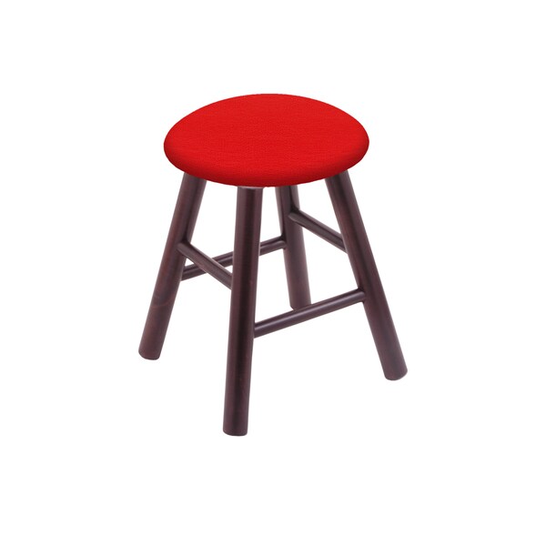 Holland Bar Stool Co Maple Vanity Stool, Dark Cherry Finish, Graph Chalice Seat - RC18MSDC011