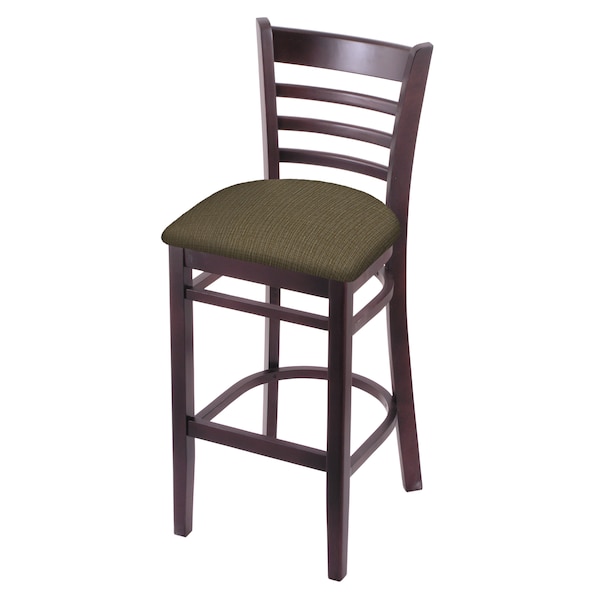 Holland Bar Stool Co 30" Bar Stool, Dark Cherry Finish, Graph Cork Seat - 314030DC017