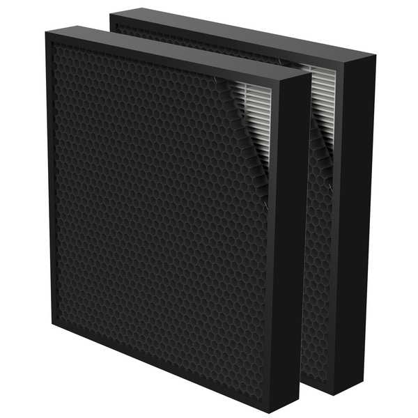 Fellowes Air Cleaner Filter, 14-3/4x14x2-1/4, PK2 - 9436902