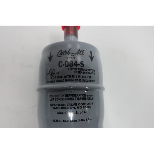 Sporlan Catch-All 1/2In Odf Solder Filter Drier Air Conditioner Parts And Accessory - C-084-S