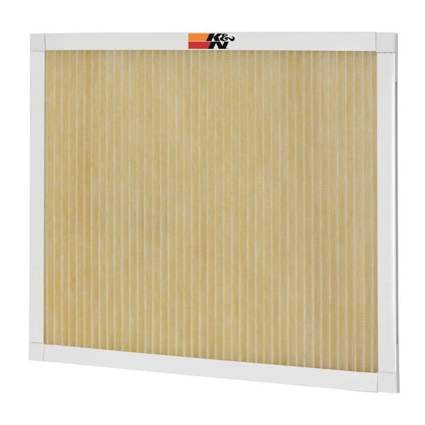 K&N Filter Air Filter For HVAC System; Washable; NonWoven Synthetic; 20 In Length x 20 In Width x 1 In Height - HVC-12020