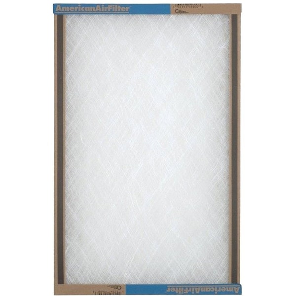 Aaf Flanders StrataDensity Panel Filter, 30 in L, 18 in W, 4 MERV, Fiberglass Filter Media, Chipboard Frame - 220-590-051