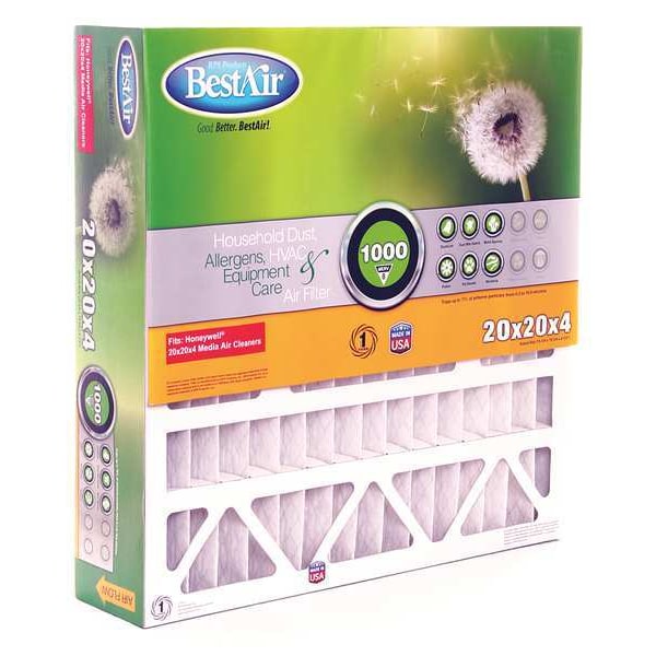 Bestair 20 in x 20 in x 5 in Synthetic Furnace Air Cleaner Filter - 5-2020-8-2