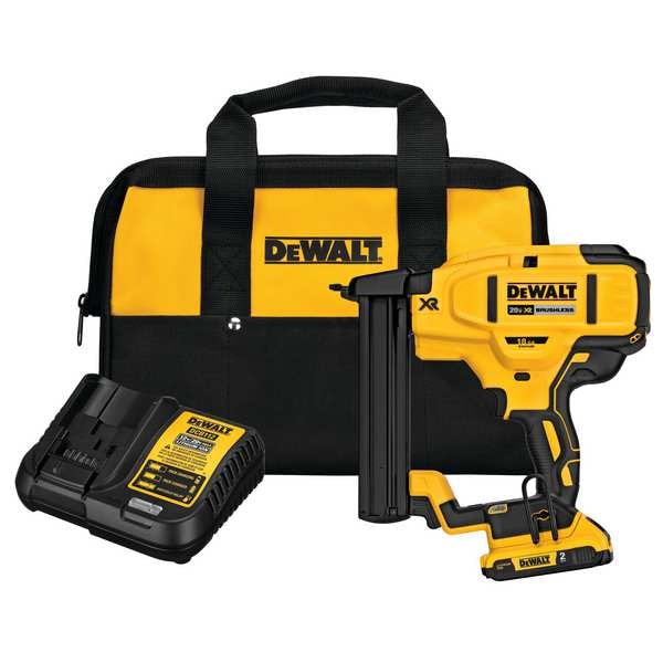 Dewalt 20V MAX* XR(R) 18 GA Cordless Narrow Crown Stapler Kit - DCN681D1