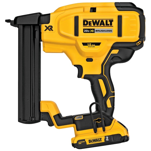 Dewalt 20V MAX* XR(R) 18 GA Cordless Narrow Crown Stapler Kit - DCN681D1