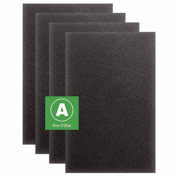 Honeywell Pre-Cut Carbon Pre-Filter, Box of 4 Filters - HRFA300