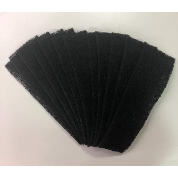 Duraflow Filtration Vent Air Filters with Activated Carbon 4 x 12 12pcs, PK12 - DVF1001