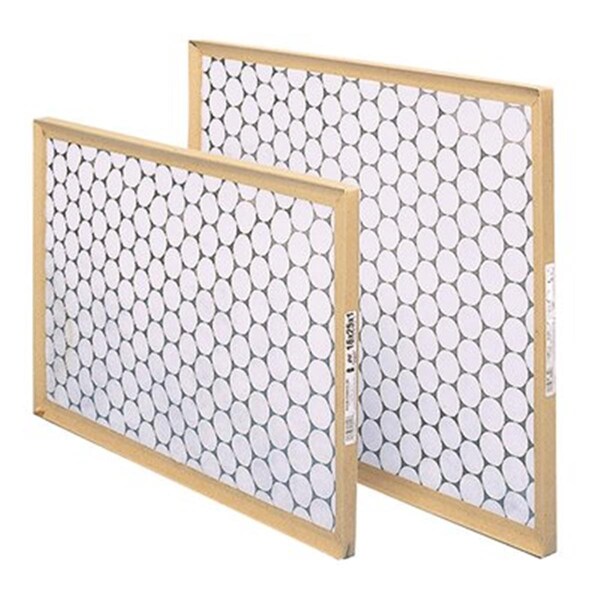 Hardware Express Merv 5 Polystrand Modified Pinch Frame Air Filter With Notch 14 x 25 x 1 in. - 11256.01