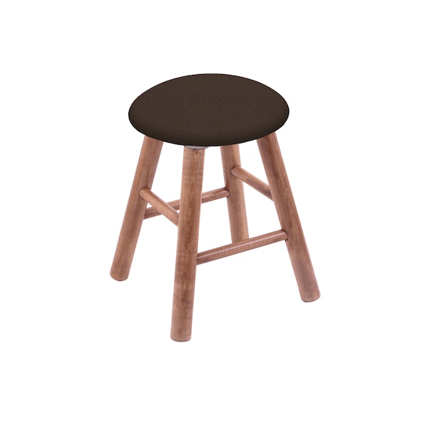 Holland Bar Stool Co Maple Vanity Stool, Natural Finish, Canter Earth Seat - RC18MSMED025