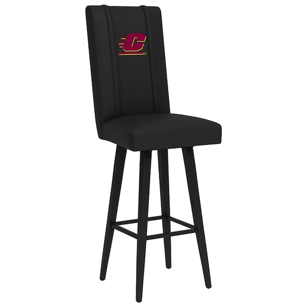 Dreamseat Swivel Bar Stool 2000 with Central Michigan Primary Logo - XZ2000BSSBLK-PSCOL13760