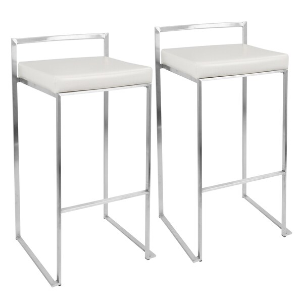 Lumisource Fuji Stacker Barstool - Set of 2 PR - BS-FUJI W2