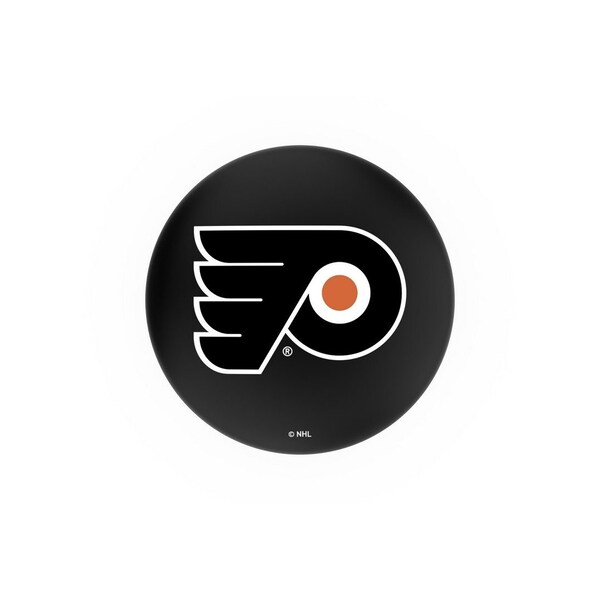 Holland Bar Stool Co 30" Chrome 2-Ring Philadelphia Flyers Swivel Bar Stool, Accent Ring - L7C3C30PHIFLY-B