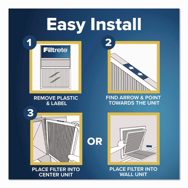 Filtrete Allergen Defense Air Filter, 12 x 20, 4PK - 9805-4CA