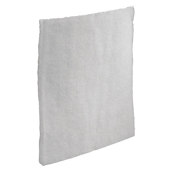 Koch Filter Filter Pad, Poly, Dry, 16" x 20" x 1/2" - 572-016-020